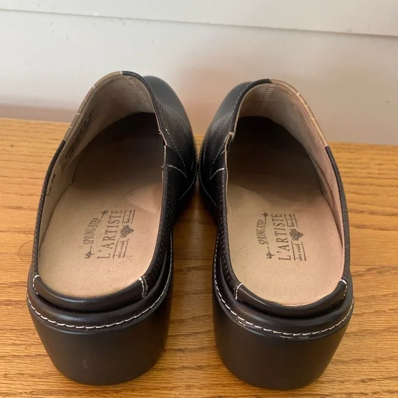 L'Artiste by Spring Step Foresee leather clogs - Picture 4 of 9